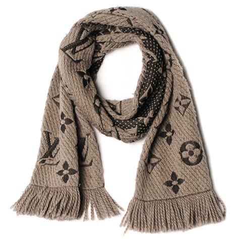 louis vuitton logomania scarf ebay|louis vuitton logomania scarf review.